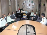 مدیر آموزش و پرورش فیروزکوه با فرمانده نیروی انتظامی شهرستان دیدار کرد