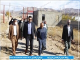 بازدید فرماندار از پروژه احداث سالن ورزشی کارگران