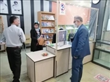 رئیس بنیاد شهید و امورایثارگران از کتابخانه عمومی شهرستان فیروزکوه بازدید کرد