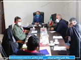 برگزاری  جلسه هفتگی ستاد پدافند زیستی پیشگیری از ویروس کرونا در فیروزکوه