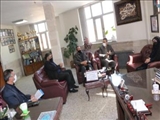جلسه هماهنگی و برنامه ریزی لباس فرم مدارس فیروزکوه  برگزار شد