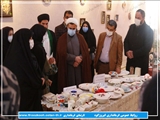 بازدید فرماندار فیروزکوه از نمایشگاه هنرهای تجسمی و صنایع دستی در فیروزکوه