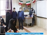 بازدید فرماندار از اردوی علمی آموزشی اتوبوس علمی