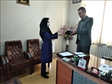 تقدیر از بانوان شاغل در اداره صمت فیروزکوه به مناسبت روز زن و مادر