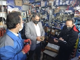 بازرسی و نظارت از واحدهای صنفی لوازم یدکی در شهرستان فیروزکوه