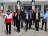 معاون امنیتی انتظامی استانداری تهران از مراکز اسکان موقت و اضطراری آموزش و پرورش شهرستان فیروزکوه بازدید کرد