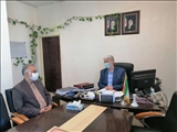 دیدار رییس بنیاد شهید و امور ایثارگران با معاونت سیاسی امنیتی و انتظامی فرمانداری شهرستان فیروزکوه