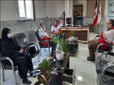 تقدیر از همکاران اداره هلال احمر شهرستان فیروزکوه توسط رئیس بنیاد شهید و امورایثارگران