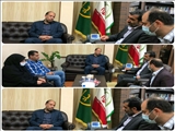 دیدار فرماندار شهرستان فیروزکوه با رییس سازمان امور اراضی کشور