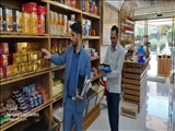 گشت بازرسی و نظارت از واحد‌های صنفی قنادان و خواربار فروشان و لوازم خانگی در شهرستان فیروزکوه