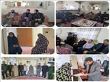 فرماندار فیروزکوه به دیدار خانواده شهدا رفت