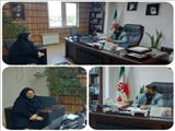 دیدار سرپرست جدید اداره میراث فرهنگی و گردشگری شهرستان فیروزکوه  با فرماندار 