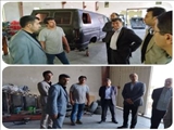 فرماندار فیروزکوه از شرکت مهران خودرو بازدید کرد.