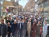 خروش مردم فیروزکوه و اعلام انزجار از اغتشاش‌گران 