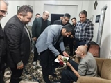 دیدار فرماندار فیروزکوه با خانواده شهدا 