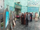  برگزاری نمایشگاه سیل خدمت در نماز جمعه فیروزکوه 