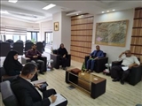 دیدار اعضای شورای اسلامی و دهیار روستای وزنا با فرماندار فیروزکوه
