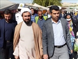 بازدید فرماندار فیروزکوه از جمعه بازار شهرستان
