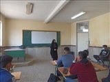 مدیر آموزش و پرورش فیروزکوه در هنرستان امام علی (ع) حضور یافت
