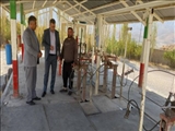 بازدید حسینی رئیس اداره صمت از جایگاه عرضه گاز شهرستان فیروزکوه