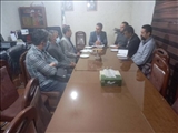 نشست حسینی رئیس اداره صمت فیروزکوه با رئیس و هیات رئیسه اتاق اصناف