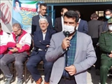 صبحگاه مشترک پدافند غیرعامل و خروج اضطراری در فیروز کوه برگزار شد