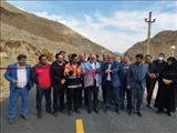  افتتاح بهسازی و روکش آسفالت جاده روستای اندریه فیروزکوه 