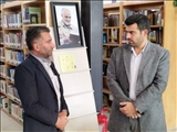 بازدید فرماندار فیروزکوه از کتابخانه عمومی شهر فیروزکوه در روز کتاب و کتابخوانی و کتابدار