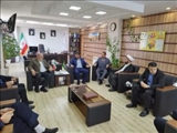 دیدار مدیرکل اوقاف و امور خیریه تهران با فرماندار فیروزکوه