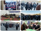 دیدار مسئولین شهرستان فیروزکوه با اهالی روستای مهن