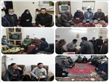 دیدار مسئولین شهرستان فیروزکـوه با خانواده شهدای روستای مهن