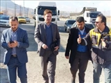 بازدید مسئولین شهرستان از خط انتقال گاز به روستاهای شهرستان فیروزکوه