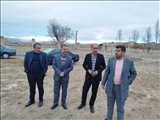 بازدید فرماندار شهرستان فیروزکوه از محل احداث پیست دو و میدانی