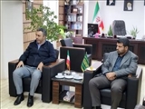دیدار رئیس اداره صنعت، معدن و تجارت و اعضای اتاق اصناف شهرستان فیروزکوه با فرماندار 