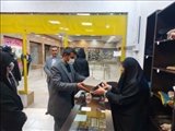 حضور فرماندار و امام جمعه و فرمانده سپاه فیروزکوه در بین کسبه و بازاریان