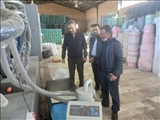 بازدید از شرکت بنیان پلاستیک آریا در شهرستان فیروزکوه