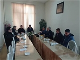 برگزاری جلسه طرح قرارگاه شهید امانی در شهرستان فیروزکوه