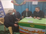برگزاری میز خدمت ارتباطات مردمی به مناسبت ایام الله دهه فجر