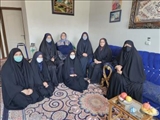 دیدار دانش آموزان دختر دبیرستان های فیروزکوه  با مادر شهید رجبعلی سراج