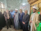 آستان مقدس امامزاده اسماعیل (ع) شهرستان فیروزکوه با حضور خانواده های محترم شهدا غبارروبی شد