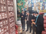 بازدید میدانی حسینی رئیس اداره صمت فیروزکوه ازبازار شب عید
