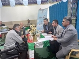 برپایی میز ارتباطات مردمی در شهرستان فیروزکوه
