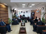 دیدار نوروزی مسئولین شهرستان فیروزکوه با فرماندار