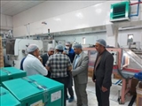 بازدید حیدری منش فرماندار فیروزکوه  از شرکت آماد پلیمر 