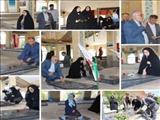  مزار شهدای شهرستان را گلباران شد