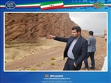 بازدید فرماندار فیروزکوه از منطقه اَرو روستای طرود 