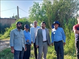 پیگیری مسولان شهرستان فیروزکوه در خصوص اقدامات مناطق سیل زده سله بن 