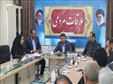 ملاقات چهره به چهره فرماندار شهرستان فیروزکوه با شهروندان به منظور بررسی و رفع مشکلات مردمی