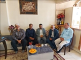 دیدار فرماندار با جانباز و آزاده سرافراز سید حمید کمالی 