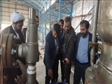 بازدید فرماندار فیروزکوه از شرکت آداک تجارت دیبا 
